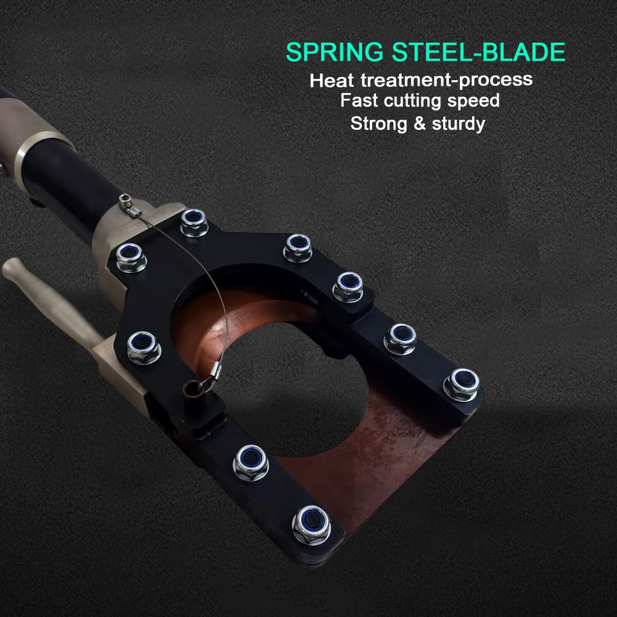 VOLTZ VZ CPC-95 Hydraulic Cable Cutter Upto 50/75/85/95mm Wire Rope Copper and Aluminum Cutting Tool Bolt Cutter Heavy Duty Wire Cutting Tools