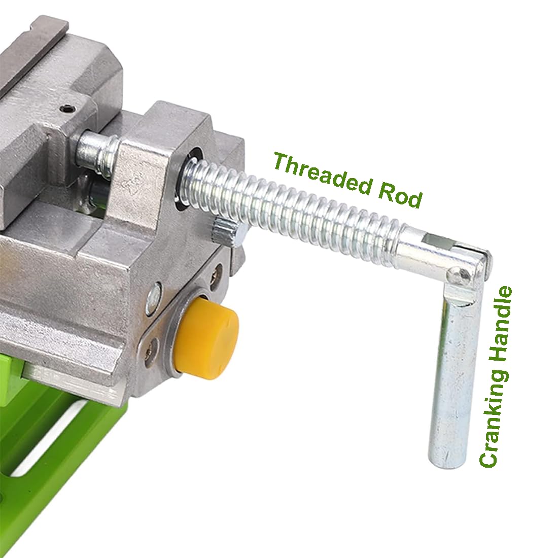 VOLTZ 3 Inch bench vice for drilling, Drill Press Clamp Adjustable 2 Jaw X-Y Compound Vise Cross Slide Mill Flat Vise Metal Milling Clamping Table