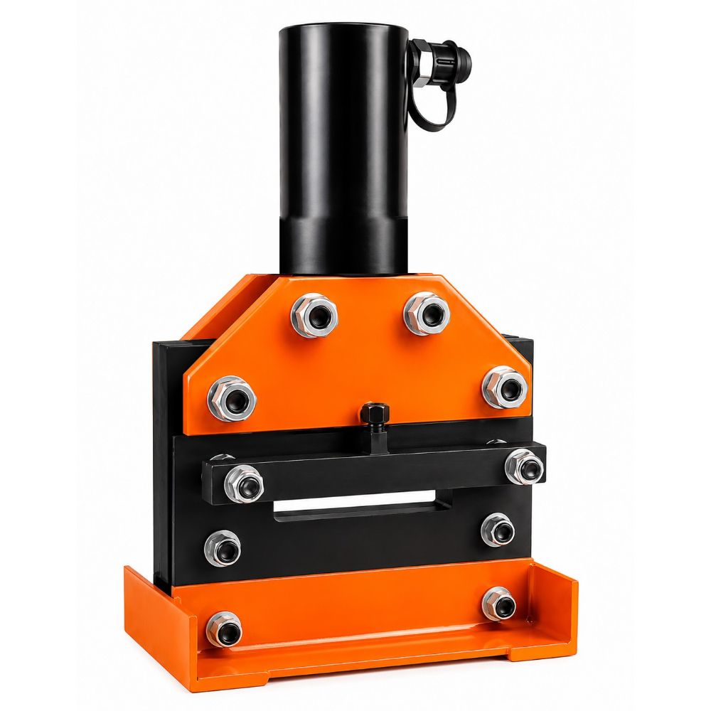 VOLTZ VBC-200 Hydraulic Copper Busbar Cutter Bus Bar Aluminum cutting Tool Sets for 12mm Max of Sheet with CP-700 Manual Hydraulic Pump