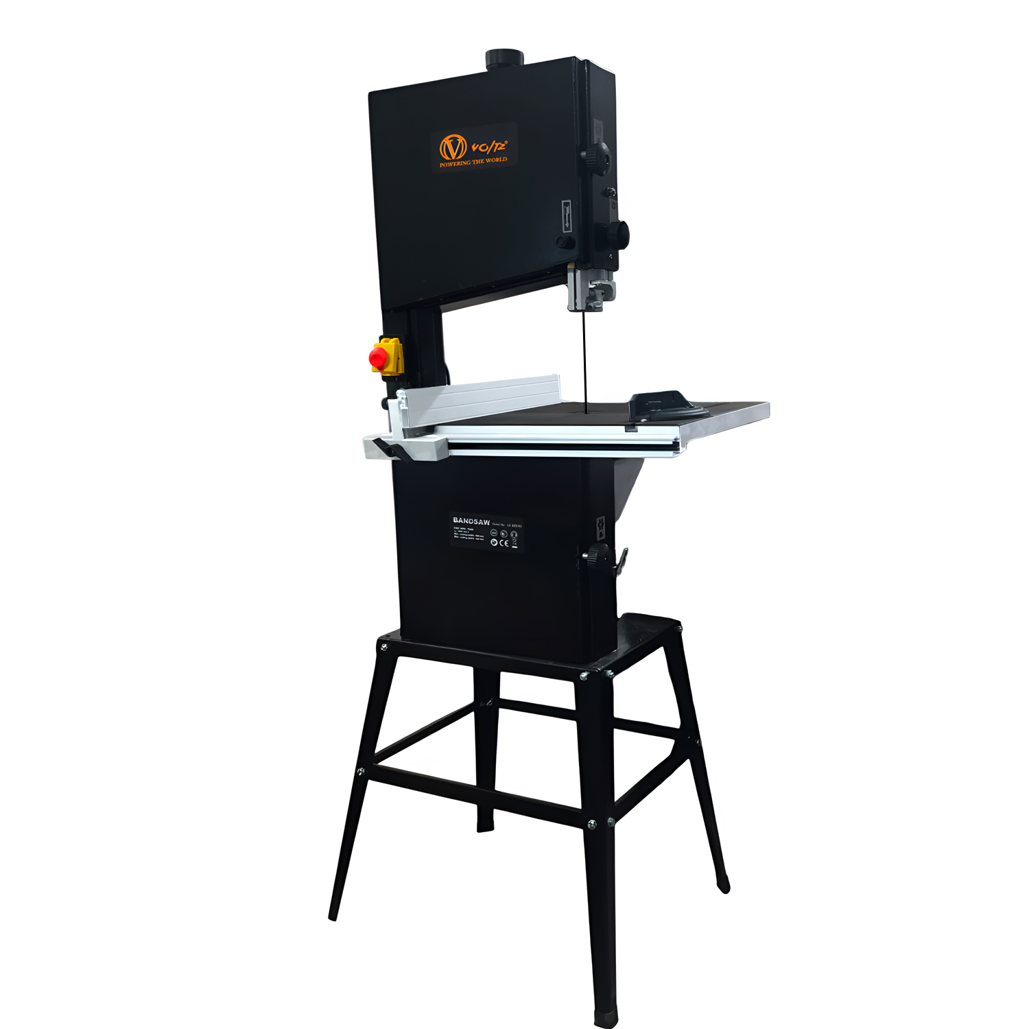 VOLTZ VZ-BS-315 12 In. 750W Benchtop Band Saw for Woodworking Machine Black (BS-12) Bandsaw