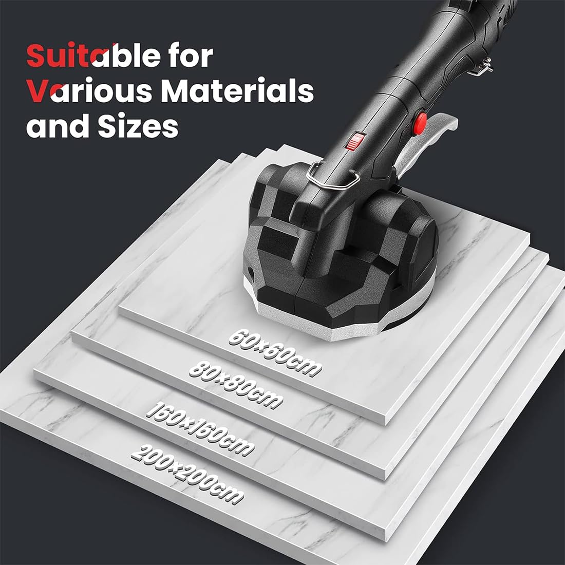 VOLTZ Tile Viberator Plug Type 100-240 VAG 50/60 HZ 220V 12000RPM(Tilling Machine)