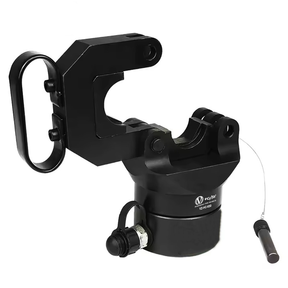 VOLTZ HC-630 + CP-700 hydraulic crimping tool with Hand Pump Head 150, 185, 240, 300, 400, 500, 630 DIE FOR CRIMPING COPPER AND ALUMINIUM TERMINAL CABLE LUGS WITH OIL SEAL Manual Hydraulic Crimper