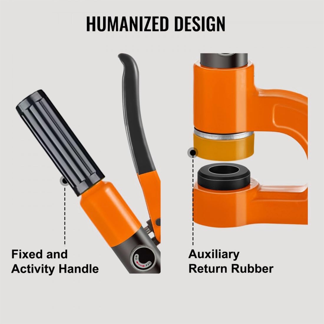 VOLTZ SYD-25 (16/20/22/25/32) Hydraulic Knockout Punches Hole Punching for Iron Plate Electric Box Bridge (with 5 Pairs of Molds)
