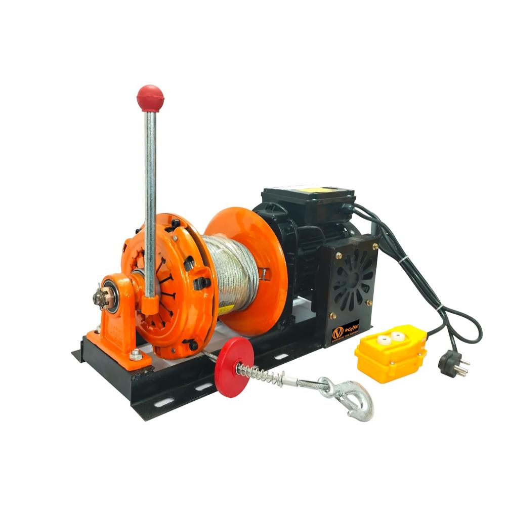 VOLTZ VZ-EW-1000 KG 50Mtr Electric Winch Heavy Duty with 8mm wire rope (500-1000kg)
