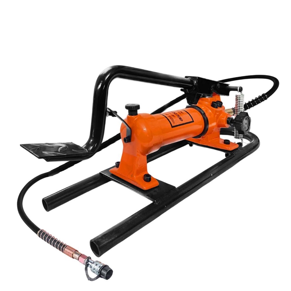 VOLTZ VZ-FP-180 Hydraulic Foot Pump Manual Operated Oil Capacity 3000-3500cc Single Acting Industrial Foot Pump Tool