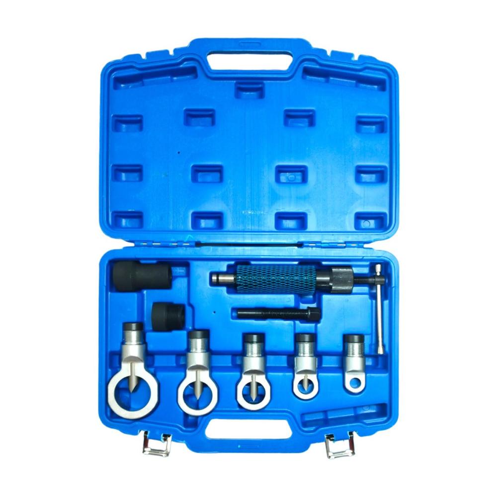 VOLTZ VZ-DN-D2027 8 Pcs Nut Splitter Set Heavy Duty Nut Splitter Extractor Broken Damaged Corroded Stuck Nut Screw Cutter Remover Splitting Extractor Tool Carbon Steel