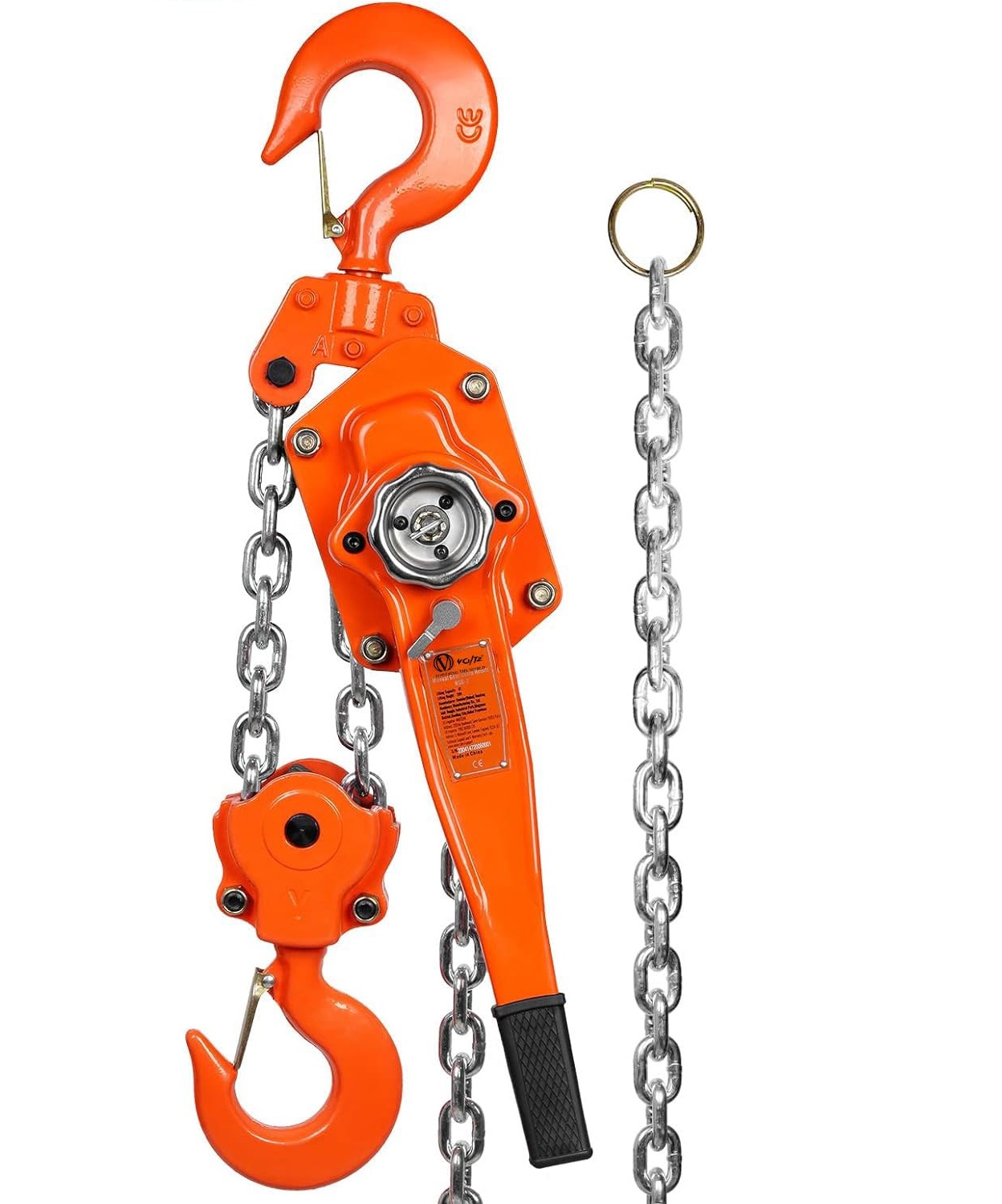 VOLTZ 6 TON Rachet Lever Chain hoist block - 6 ton × 1.5mtr