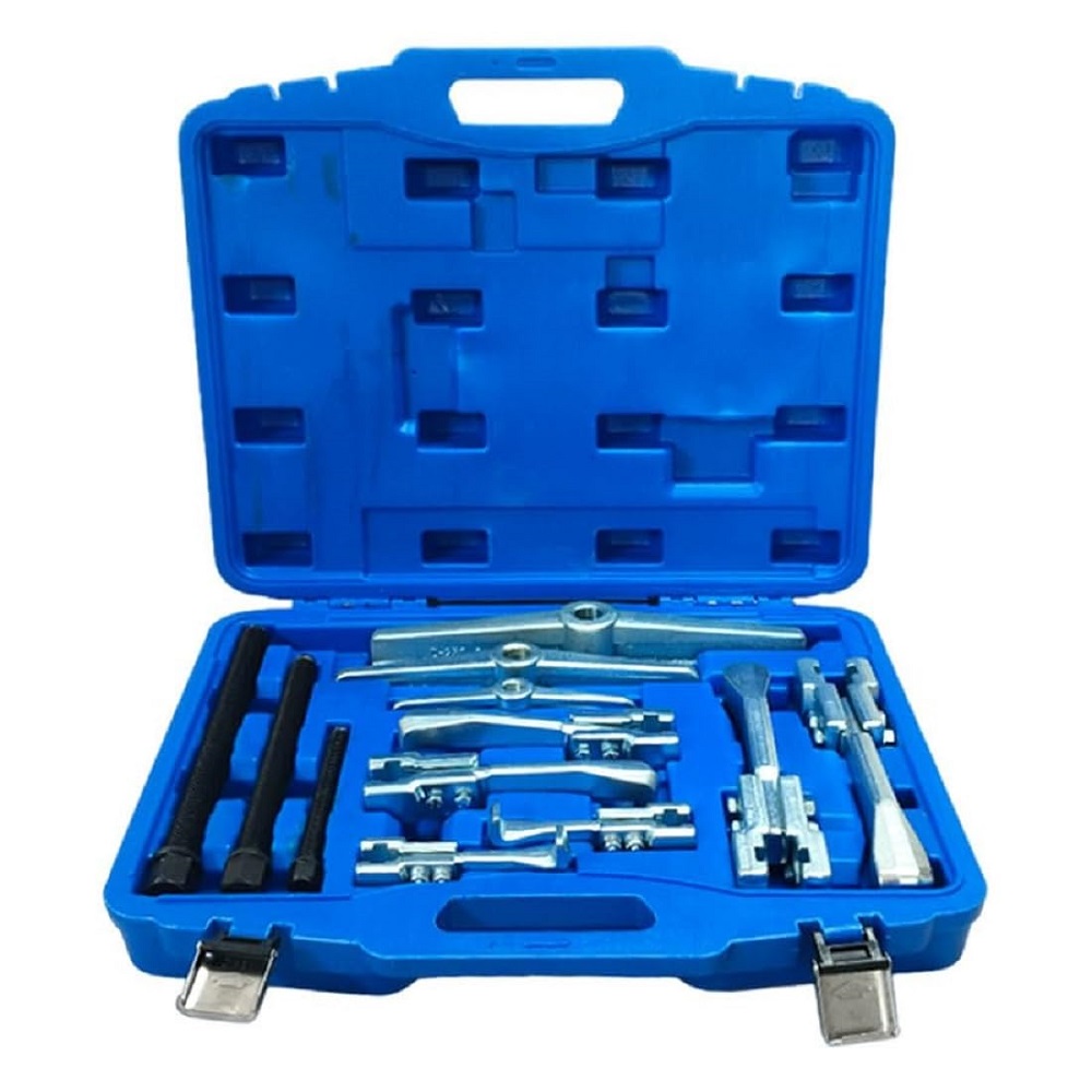 VOLTZ VZ-DN-D2025 Bearing Puller 2 Jaws & 12 pcs Bearing Puller Separate Desktop Bearing Disassamble Tool Auto Machine Repair Accessories for Pump Bearing Generator Bearings