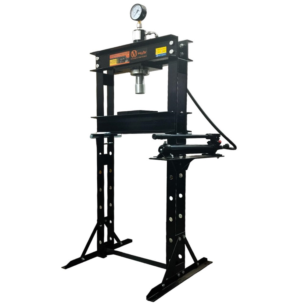 VOLTZ 20 Ton Hydraulic Shop Press (Porta Power) Floor Press H Frame 20 TON Capacity