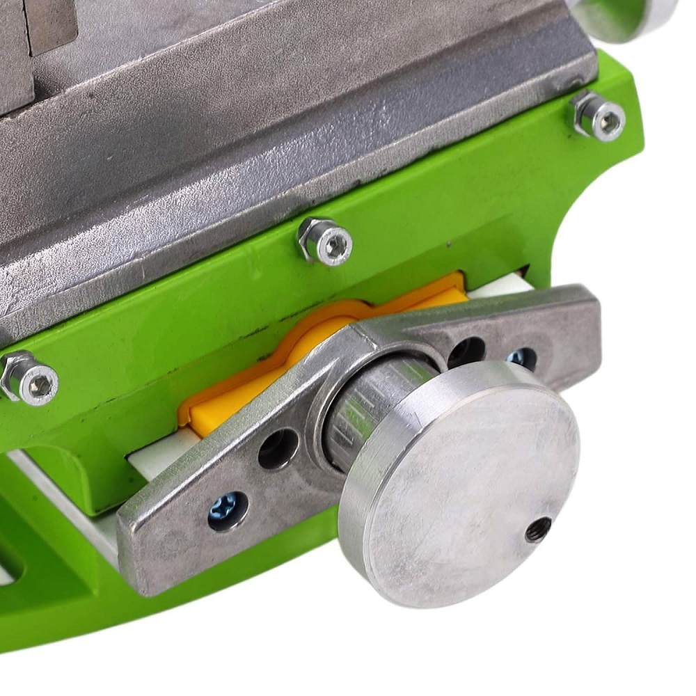 VOLTZ 3 Inch bench vice for drilling, Drill Press Clamp Adjustable 2 Jaw X-Y Compound Vise Cross Slide Mill Flat Vise Metal Milling Clamping Table