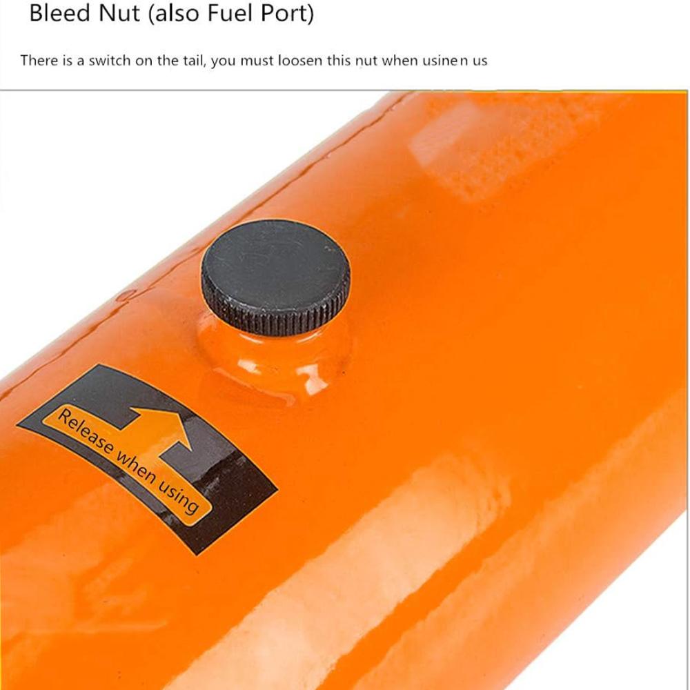 VOLTZ VZ-RCH-10075 Hydraulic Hollow Hole Cylinder Jack with CP 700A Hydraulic Pump Single Acting Ram 75mm Lifting Hydraulic Cylinder Jack Solid with Hand Pump 100 TON (3inch)