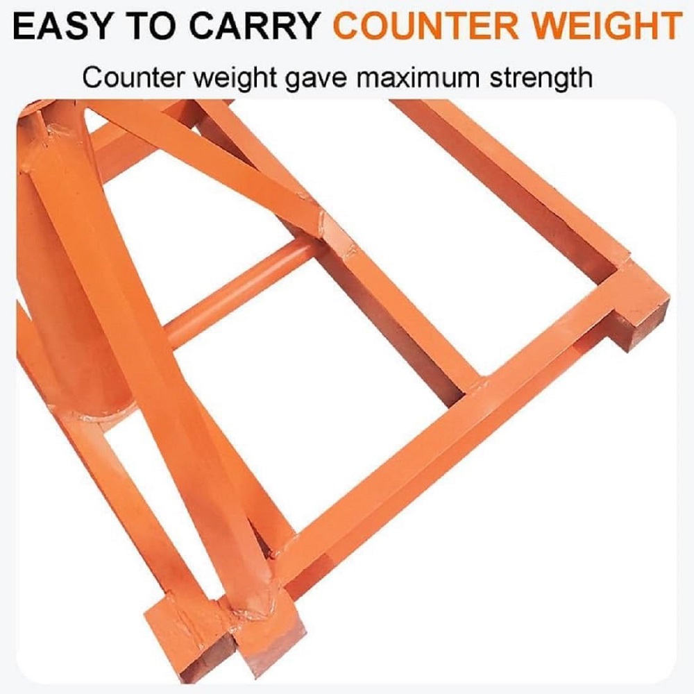 VOLTZ VZ-500Kg Monkey Crane Frame Only Capacity 360° Rotation Mini Crane for lifting industrial use