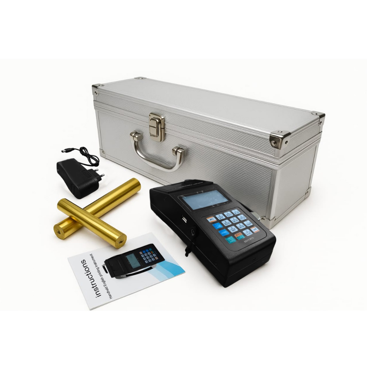 VOLTZ VZ-CS 2 Ton Digital Scale With YTK-1100 Handheld Data Printing Instrument 4400lb/2000Kg Digital Hanging Scale Industrial Heavy Duty Crane Scale with Remote Control