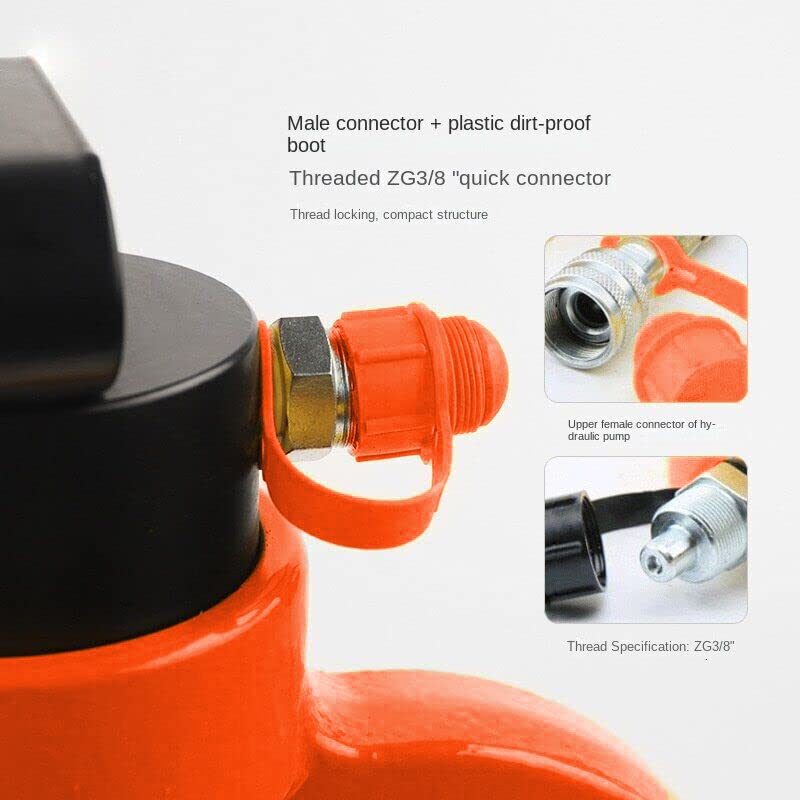 VOLTZ CH-60 + CP-700 Hand Pump Hydraulic Knockout Punch Tool 31 Ton Hole Digger Force Puncher Iron Plate Max 10mm Thickness Hole Punching Machine