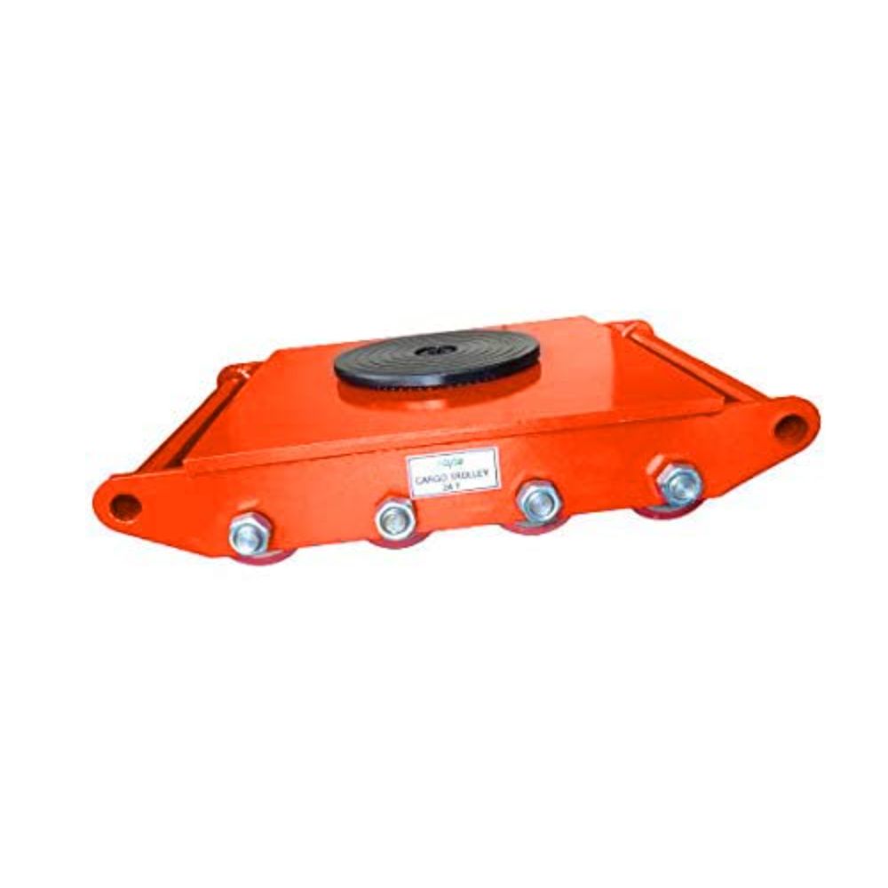 VOLTZ VZ-CRD-24 ton (52800lb) Cargo Trolley Heavy Duty Machine Dolly Skate Roller Machinery Mover Cargo Trolley