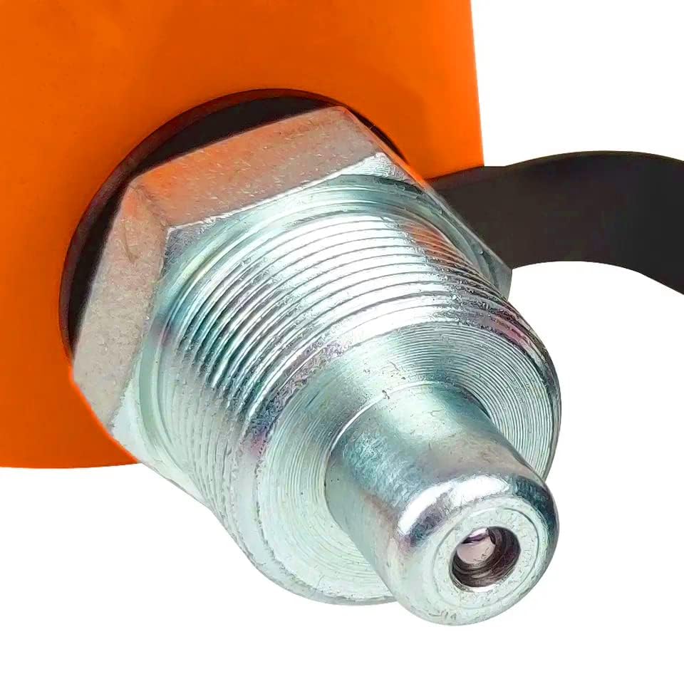 VOLTZ VZ-RSC-200100 Hydraulic Lifting Jack with CP 700A Hydraulic Pump Single Acting Ram 100mm Lifting Hydraulic Cylinder Jack Solid with Hand Pump 200 TON