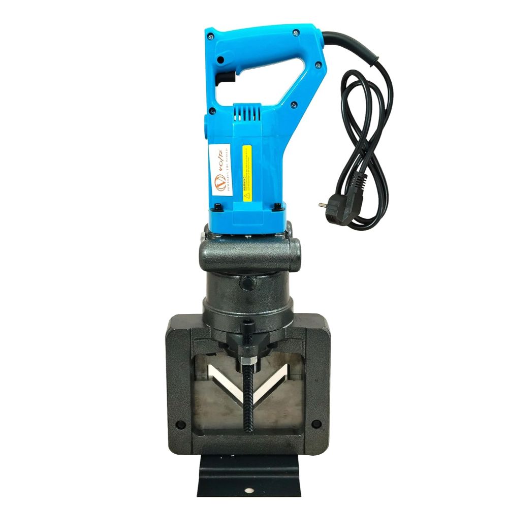 VOLTZ VZ-JP 60 Electric Angle Cutting Machine, 1600W Space Saver Movable Metal Cutting Machine, Hydraulic Cutting Metal Iron, Metal Cutter Attachment, for Cutting Steel, Copper, Aluminum