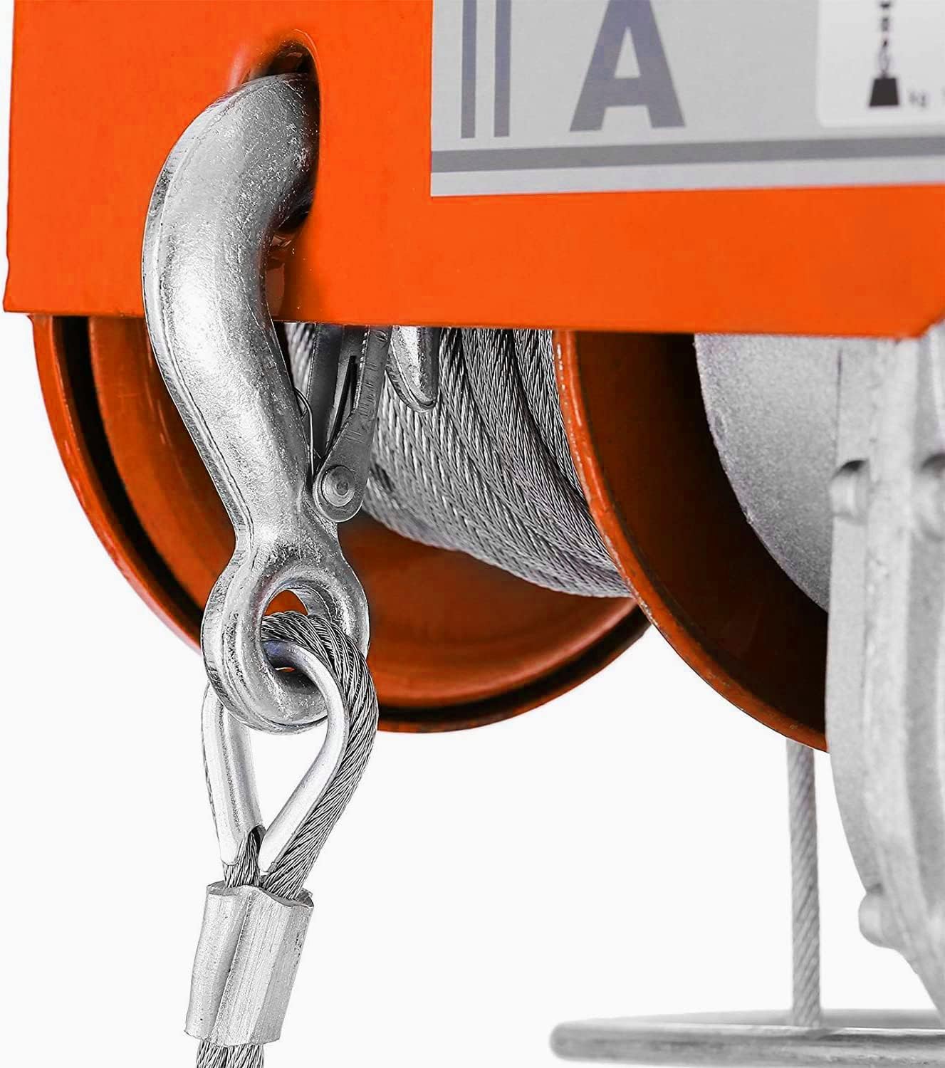 VOLTZ VZ-EH 1500 X 20mtr Mini Electric Hoist for Small Job Works and Domestic Use Single Phase, 1500 kg (Multicolour, PA 1500)