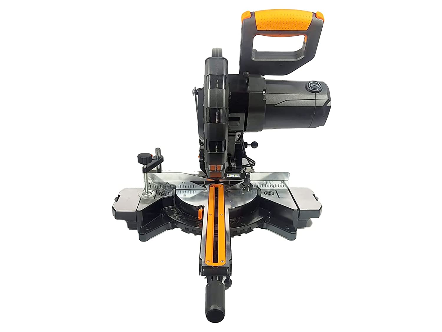 VOLTZ VZ-MS255 10” Dual Bevel Sliding Compound Miter Saw with Laser & LED Light (2400W, 4500 RPM, 80T TCT Blade)