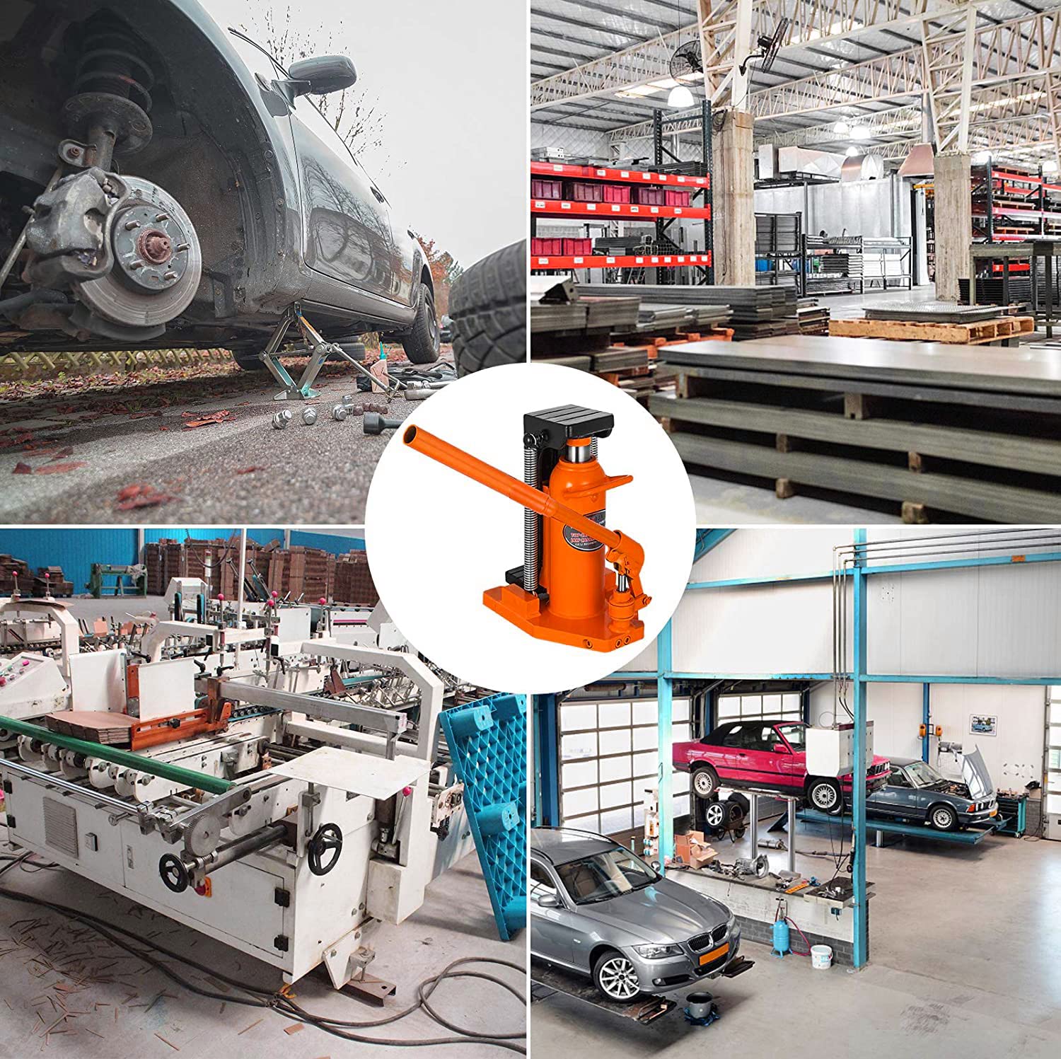 VOLTZ TOJ-10T Hydraulic Toe Jack – Ultimate Heavy-Duty Lifting Power for Industrial Machines