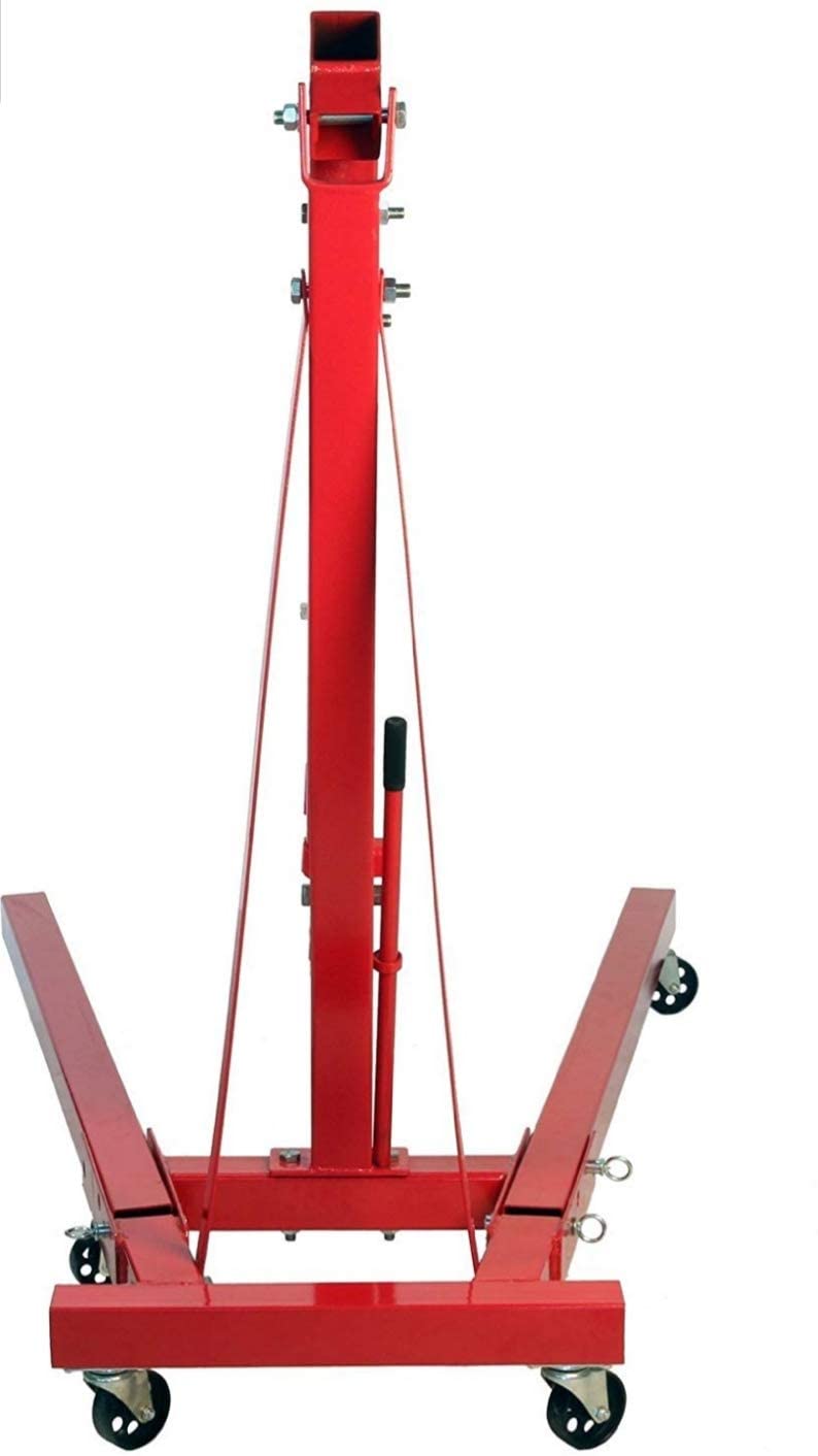 VOLTZ Engine hoist 2 Ton Folding Hydraulic Cherry Picker Shop Crane Lift