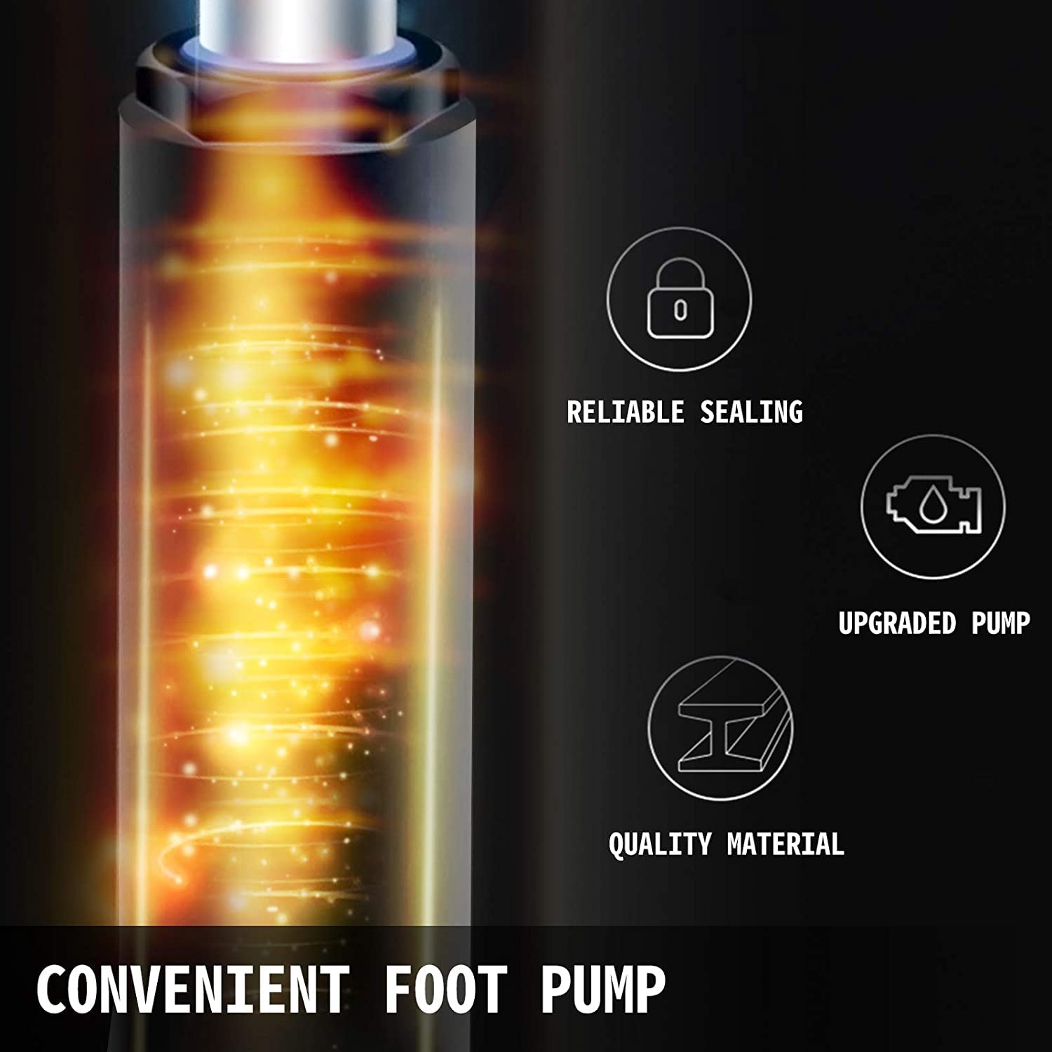 VOLTZ 500 Kg Hydraulic Lift Trolley Max. Height 900 mm Manual Scissor Lift Table w/ 4 Wheels and Foot Pump, Elevating Hydraulic Cart for Material Handling, Orange